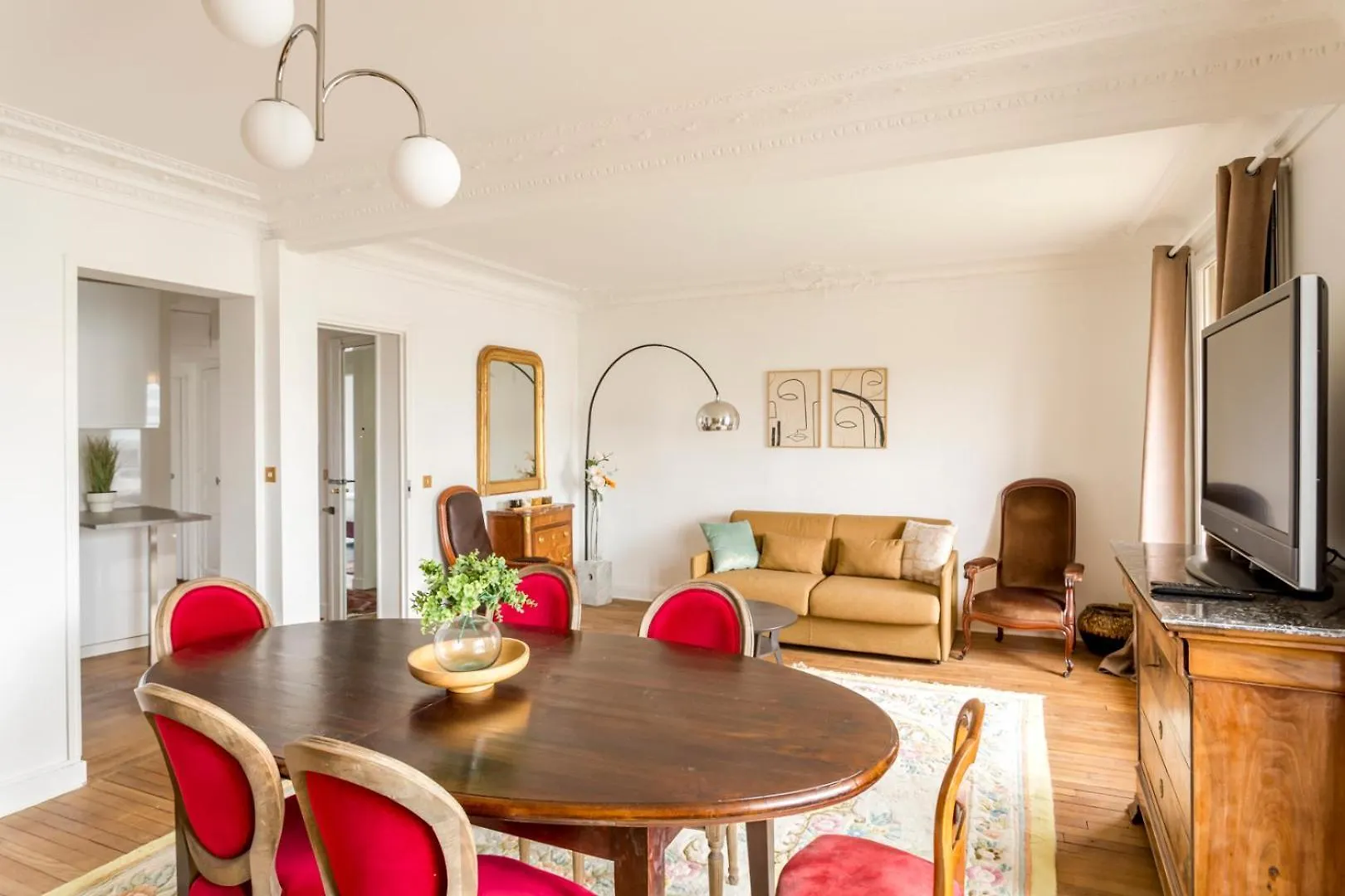 Porte Versailles 1bdr Апартаменты *